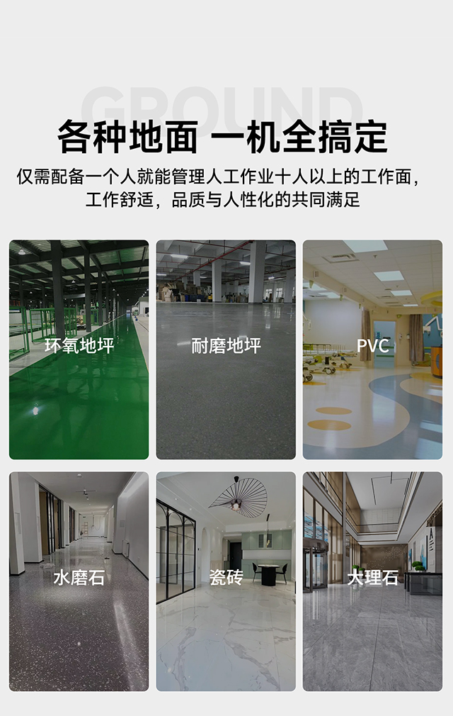 各種地面一機搞定