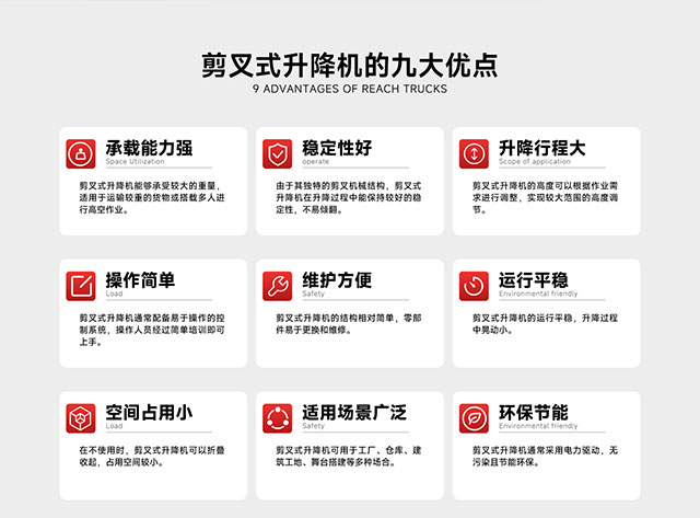 剪叉式升降機(jī)的九大優(yōu)點