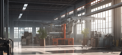 機(jī)械加工車間清潔場景